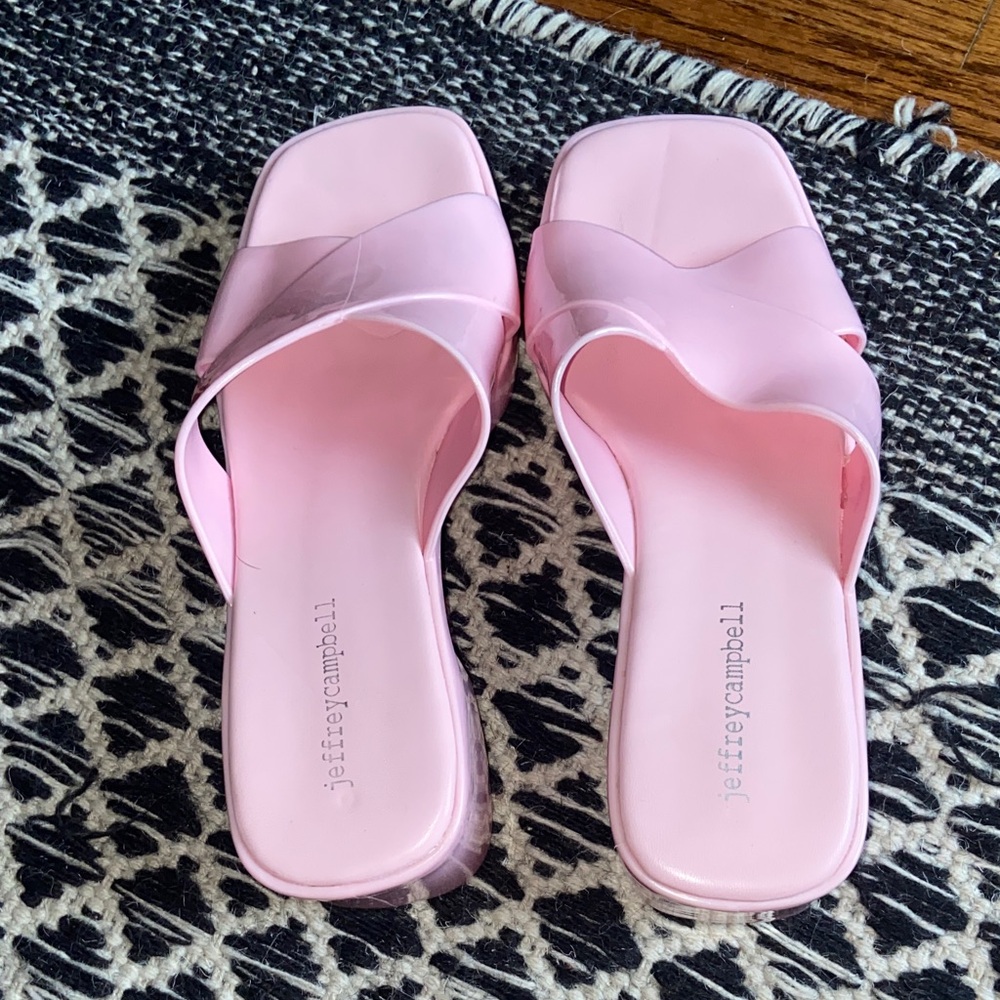 Jeffrey Campbell Light Pink Women's Mules